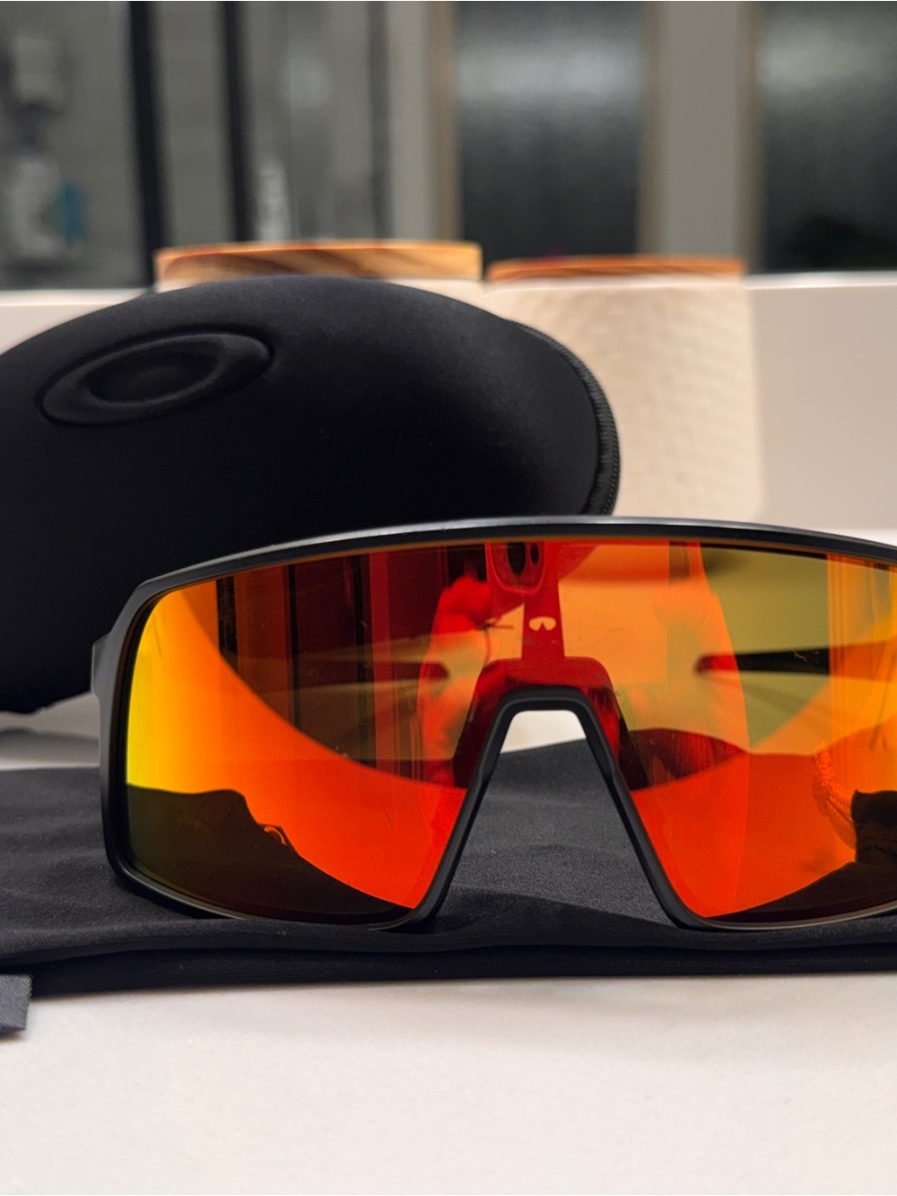 Oakley Custom Sutro Prizm Ruby Iridium Sunglasses